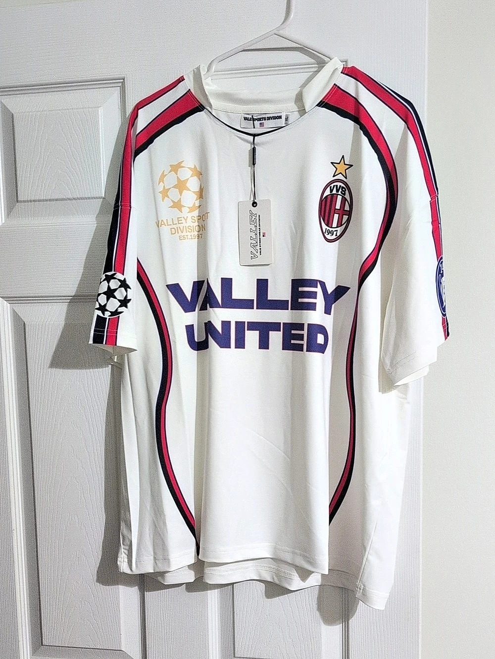 Vale Forever Valley Sports Division 1997 Valley United Soccer Jersey XL NWT